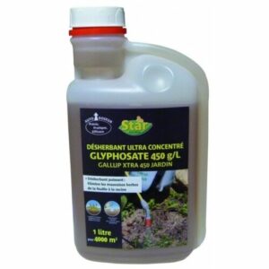 Roundup® Flex 480 1 litre Désherbant Sans Mauvaises Herbes Glyphosate