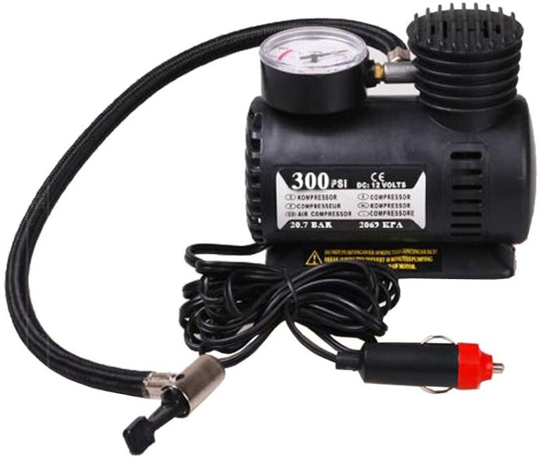 Gonfleur électrique voiture pneu ELEAR portable 12V – Test et avis  Le