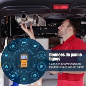 Geker Outil de Diagnostic Voiture OBD2 Universel Lecteur de Code