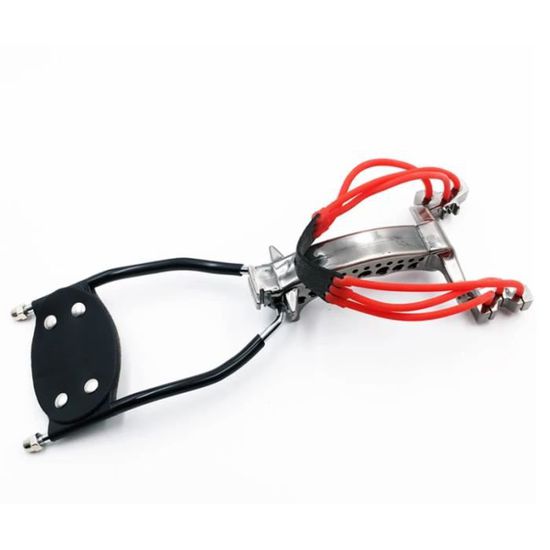 LIUYIDM 8 Pièces Lance Pierre,Elastique Lance Pierre Adulte Puissant