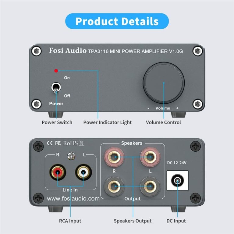 Fosi Audio V1.0G Test et avis Le Meilleur Avis