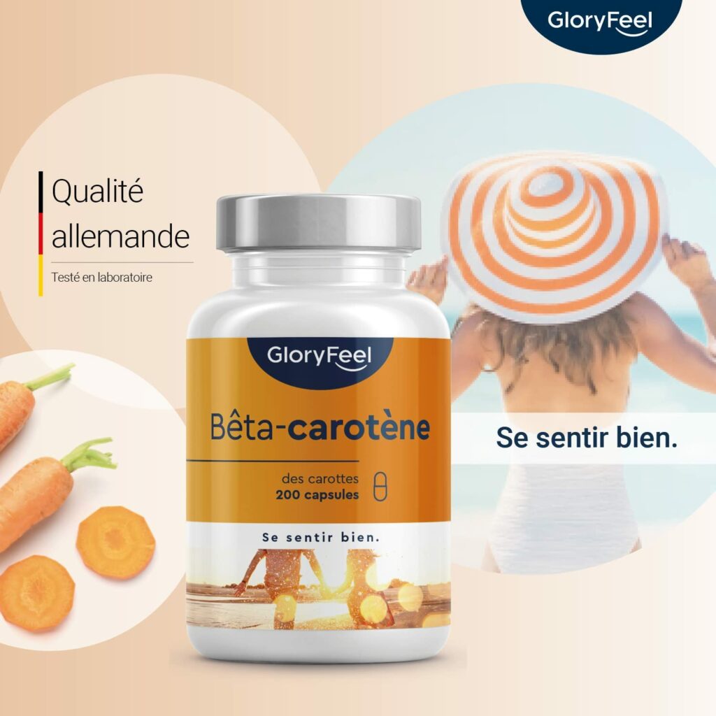 Gloryfeel BêtaCarotène Test et avis Le Meilleur Avis