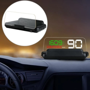 Geloo Affichage tête haute de voiture, HUD GPS compteur de vitesse